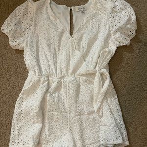 White romper